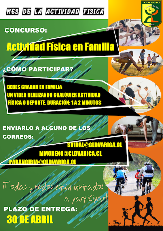 Concurso Actividad Física en familia