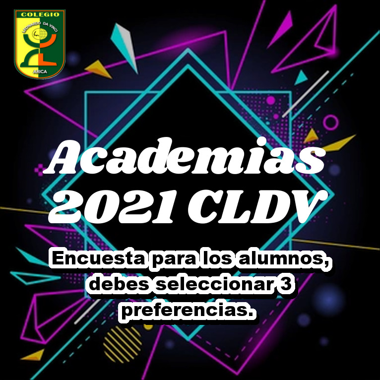 Encuesta academias CLDV 2021