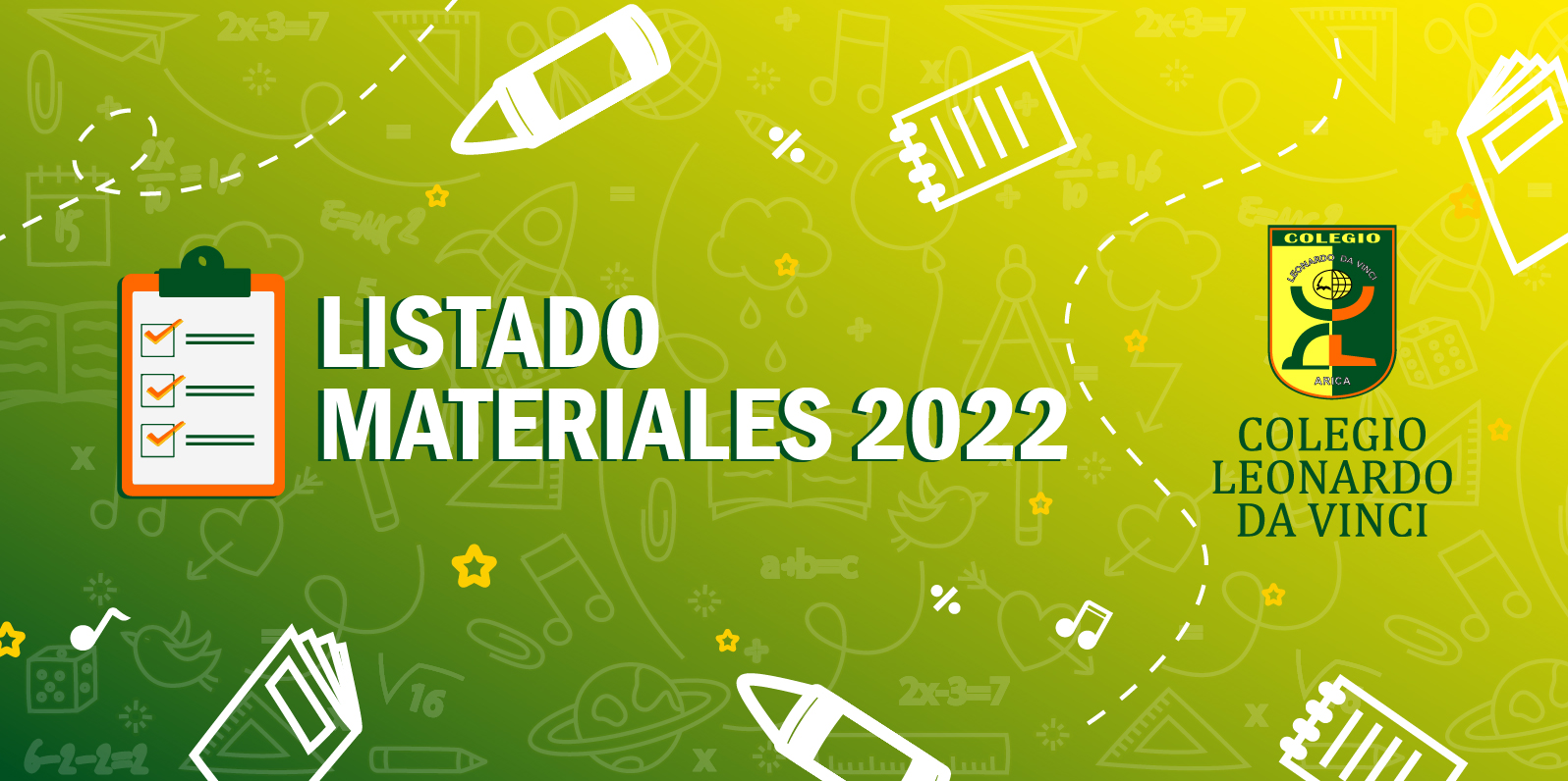 LISTADO DE ÚTILES Y LECTURAS DOMICILIARIAS 2022