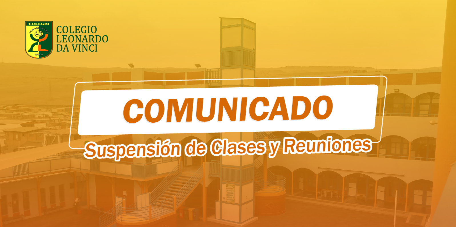 Comunicado: Suspensión de Clases y Reuniones